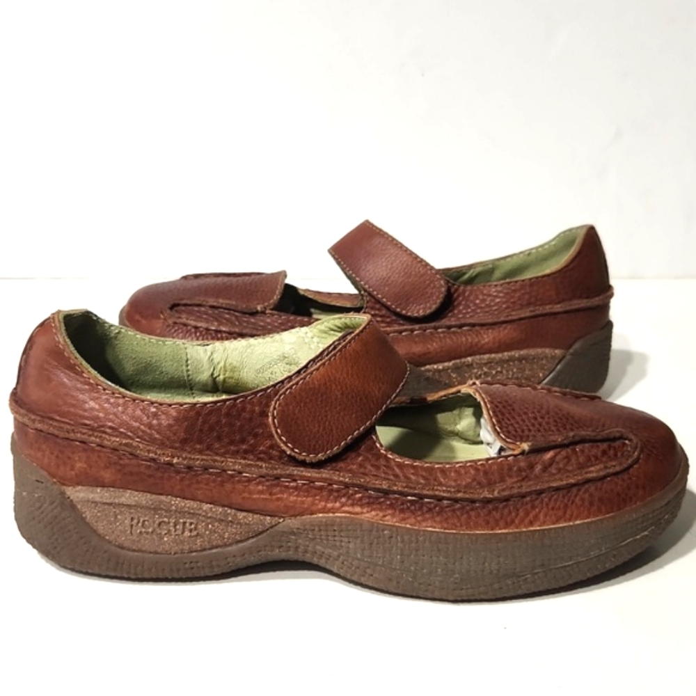 Rogue Laurel Honey Leather Rugged Mary Jane Size 9.5